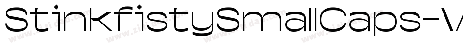 StinkfistySmallCaps-V40B字体转换