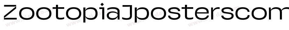 ZootopiaJposterscomar-qJ80字体转换
