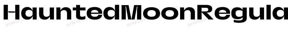 HauntedMoonRegular-j240字体转换