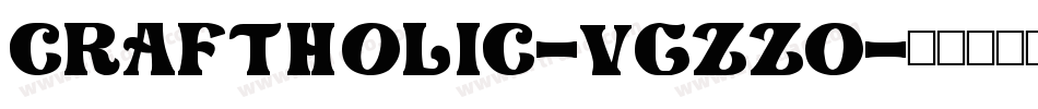 CraftHolic-VGzz0字体转换