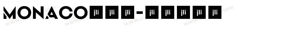 Monaco手机版字体转换