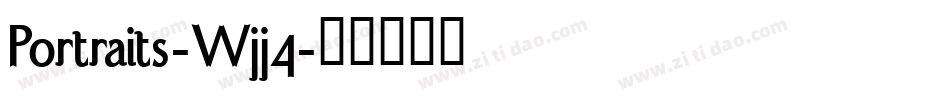 Portraits-Wjj4字体转换