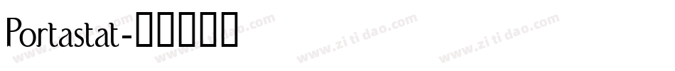 Portastat字体转换