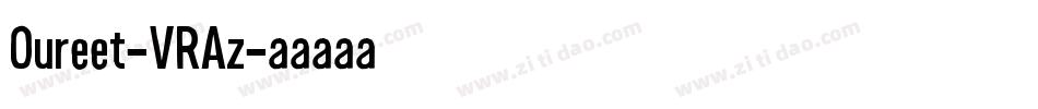 Oureet-VRAz字体转换