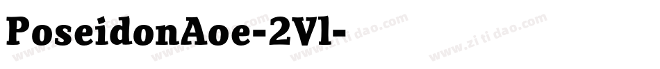 PoseidonAoe-2Vl字体转换