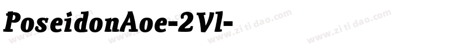 PoseidonAoe-2Vl字体转换