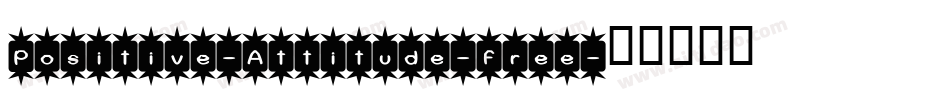 Positive-Attitude-free字体转换