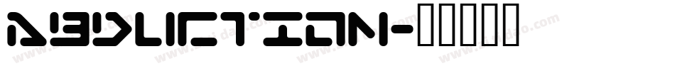 Abduction字体转换