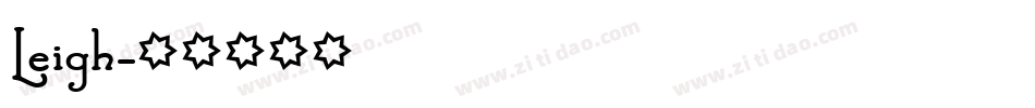 Leigh字体转换