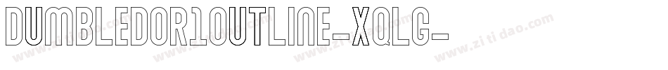 Dumbledor1Outline-XqlG字体转换