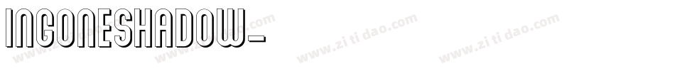 IngoneShadow字体转换