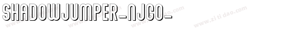 ShadowJumper-njGO字体转换