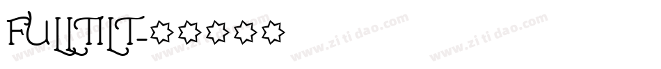 FULLTILT字体转换