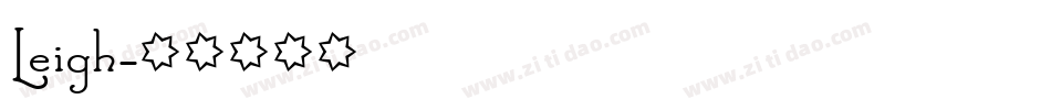 Leigh字体转换