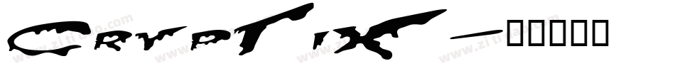 CrypTiX字体转换