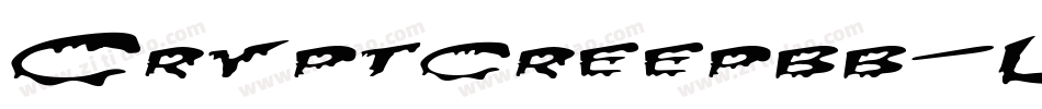 Cryptcreepbb-LYm3字体转换