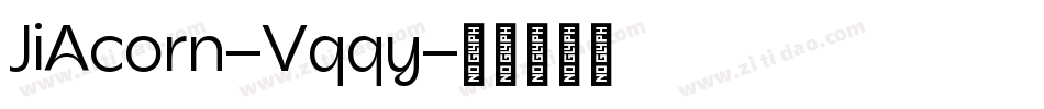 JiAcorn-Vqqy字体转换