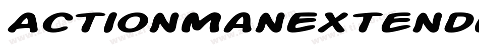 ActionManExtendedItalic-neEM字体转换
