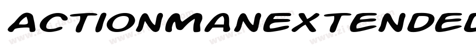 ActionManExtendedBold-vDE7字体转换 ActionManExtendedBold-vDE7字体转换