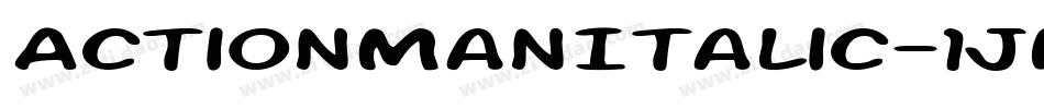 ActionManItalic-1JmL字体转换