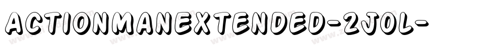 ActionManExtended-2J0l字体转换 ActionManExtended-2J0l字体转换