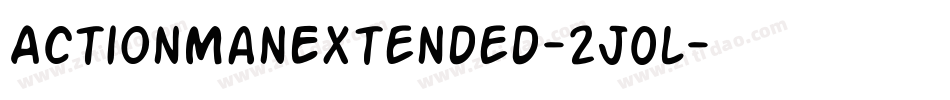 ActionManExtended-2J0l字体转换 ActionManExtended-2J0l字体转换