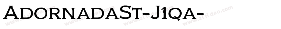 AdornadaSt-J1qa字体转换