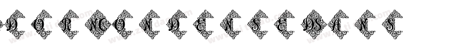 AdornCondensedSans字体转换