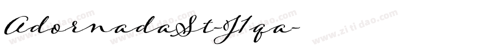 AdornadaSt-J1qa字体转换