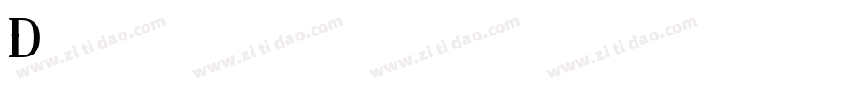 Decorette字体转换
