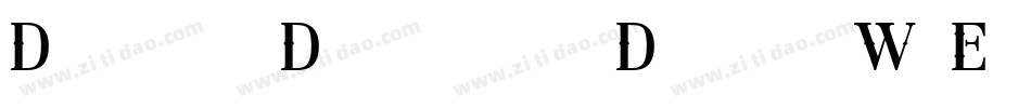 DestinysDecorativeDings-aWrE字体转换