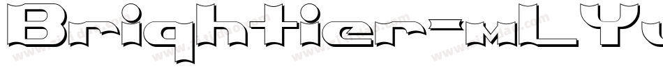 Brightier-mLYy2字体转换
