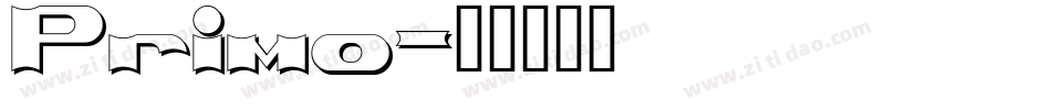 Primo字体转换