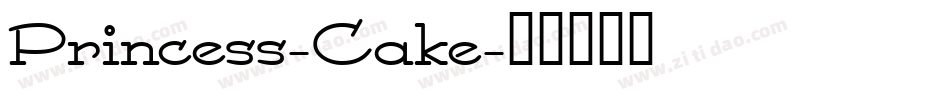 Princess-Cake字体转换