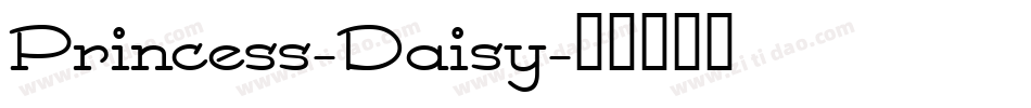 Princess-Daisy字体转换