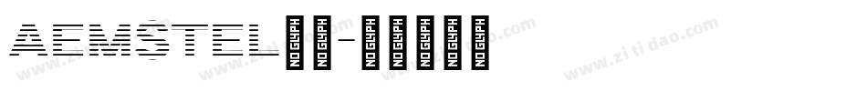 aemstel字体字体转换