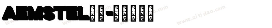 aemstel字体字体转换