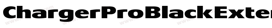 ChargerProBlackExtendedOblique-BARB字体转换