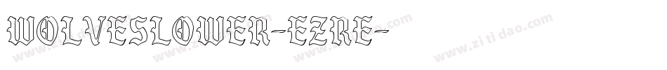 WolvesLower-eZre字体转换