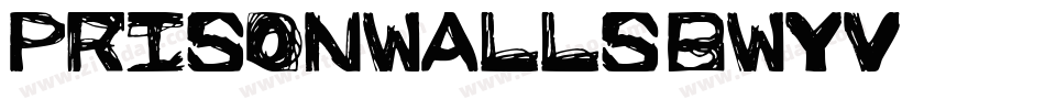 PrisonWalls-BWYV字体转换