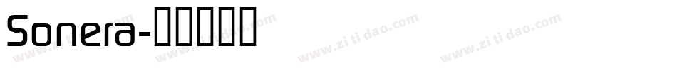 Sonera字体转换