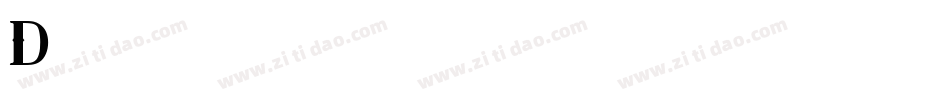 Decorette字体转换