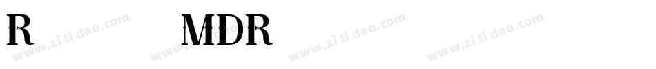 Ratigk-jMDR字体转换