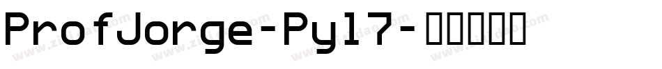 ProfJorge-Pyl7字体转换