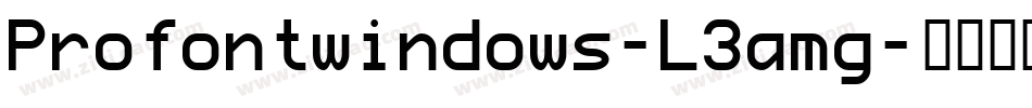 Profontwindows-L3amg字体转换