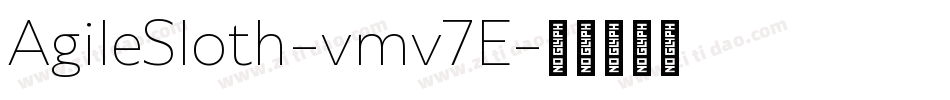 AgileSloth-vmv7E字体转换