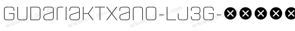 GudariakTxano-Lj3g字体转换