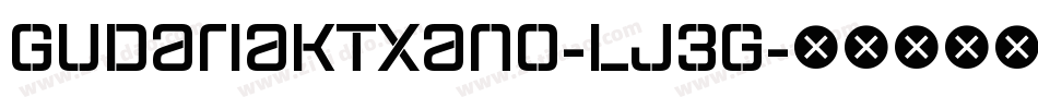 GudariakTxano-Lj3g字体转换