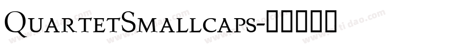 QuartetSmallcaps字体转换