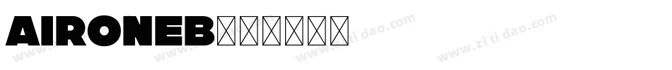 aironeb字体转换